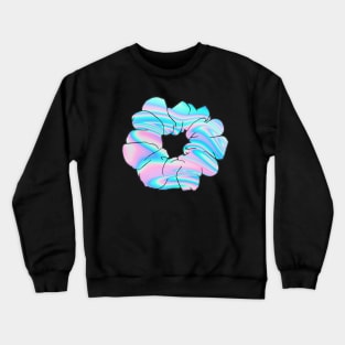 Holographic Scrunchie Crewneck Sweatshirt